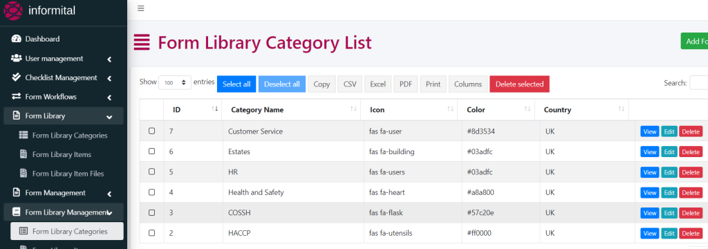 HACCP Management Software